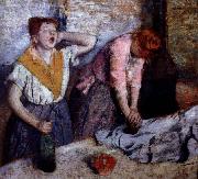 Edgar Degas tvarrerskor Sweden oil painting artist